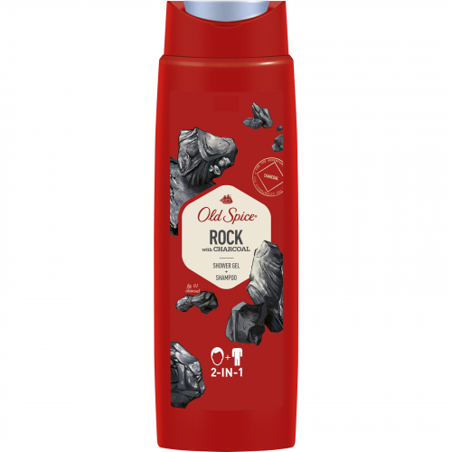 Гель для душа Old Spice 2в1 Rock with Charcoal 250 мл