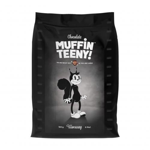 Кексы Muffin Teeny шоколадные с шоколадными каплями 180 г