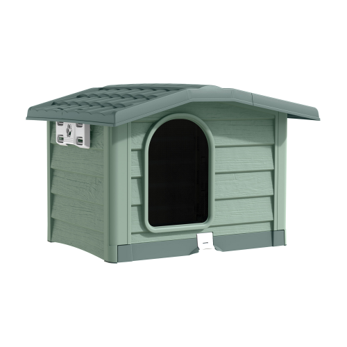 Домик для собаки Bama zoo bungalow зеленый 89x75x62