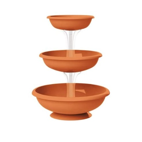 Кашпо каскад Bama flower fontana 50х64 терракот