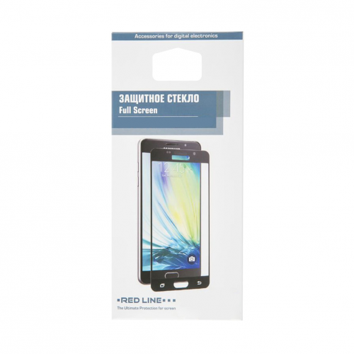 Защитное стекло Red Line Full Screen для Samsung Galaxy A71, черный
