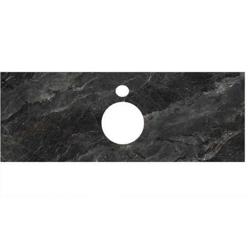 Столешница Kerama marazzi 120 см Риальто темный серый лапп для накладных раковин