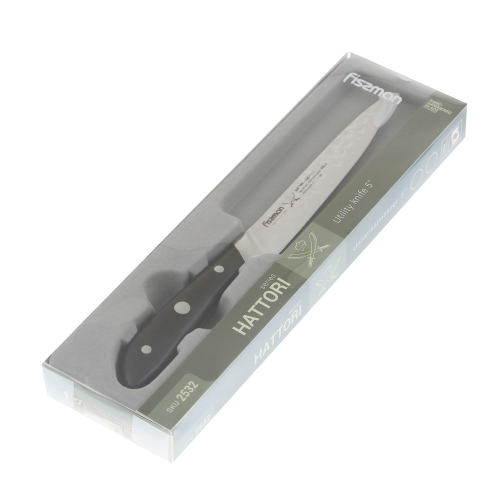 Нож универсальный Fissman Hattori hammered 13 см