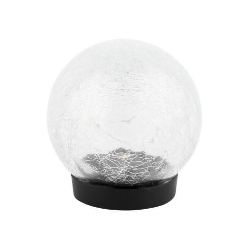 ERASF012-24 ЭРА Садовый светильник Шар на солнечной батарее, 15 LED 15 cм