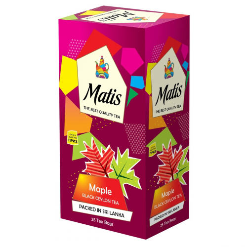 Чай черный Matis Кленовый сироп 25х2 г