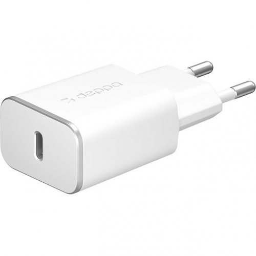 Сетевое зарядное устройство Deppa USB Type-C Power Delivery 18 Вт 11387