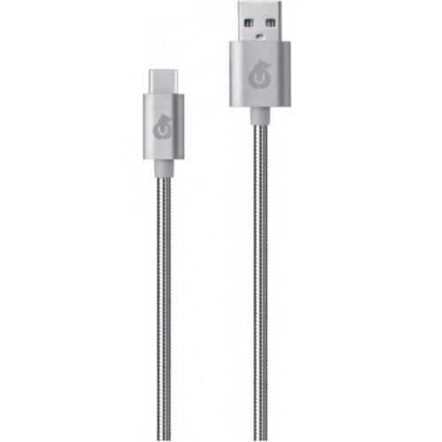 Кабель uBear Force USB-C USB-A DC08SL01-AC 1,2 м серебристый