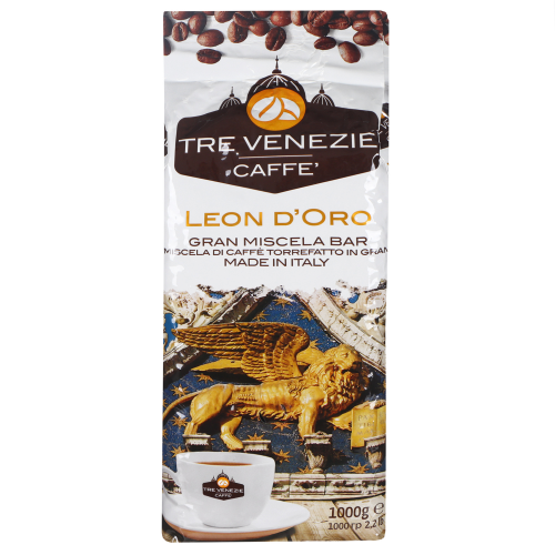 Кофе зерновой Tre Venezie Caffe Leon D'oro 1 кг