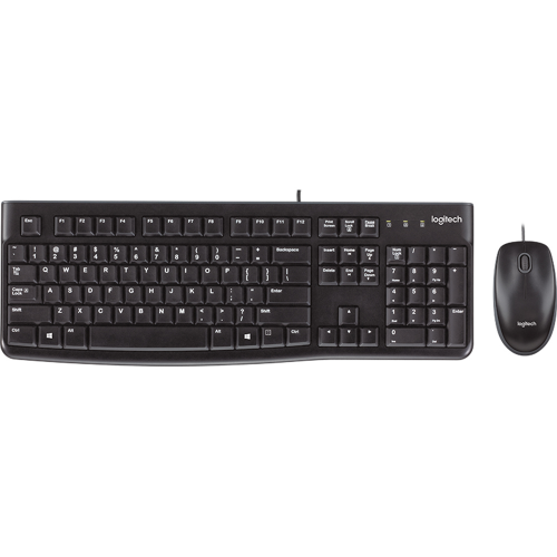 Комплект клавиатура + мышь Logitech Desktop MK120