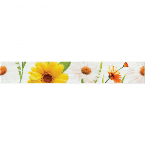 Бордюр PiezaRosa Fiori Ромашка 6x40 см