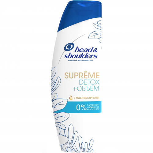 Шампунь Head & Shoulders Supreme Detox+Объем против перхоти 300 мл