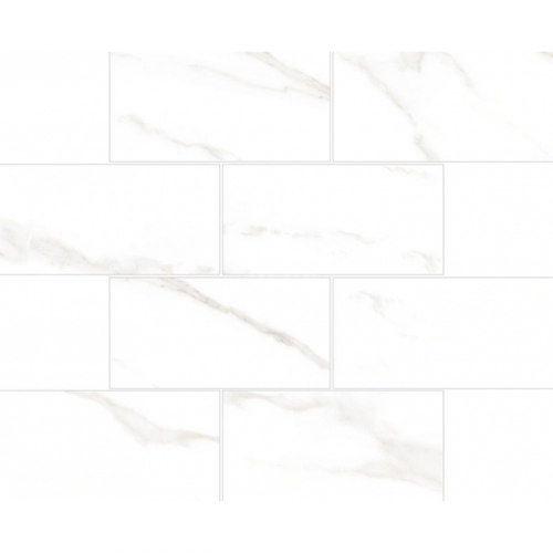 Мозаика Vitra Marmori Кирпичная кладка Калакатта Белый 7x14 29х35,5 см