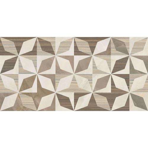 Плитка Vitra Serpeggiante Геометрический теплая гамма 7ЛПР 30x60 см
