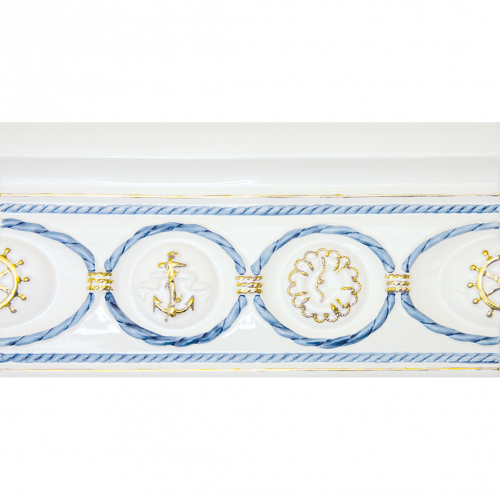 Бордюр Maritima Ceramics Rumbo Cenefa Deriva Aire 15x30 см
