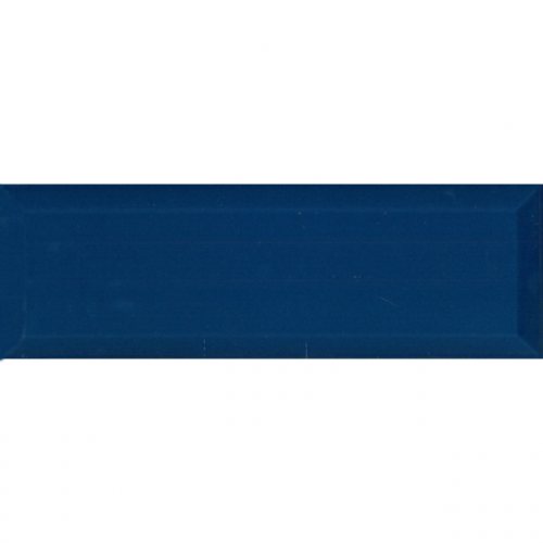 Плитка Maritima Ceramics Illuminator Azul Marino Imperial Brillo Bise 10х30 см