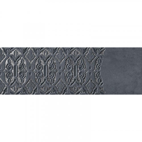 Плитка IBERO Cromat One Decor Positive Navy Rec-Bis B115 40x120 см