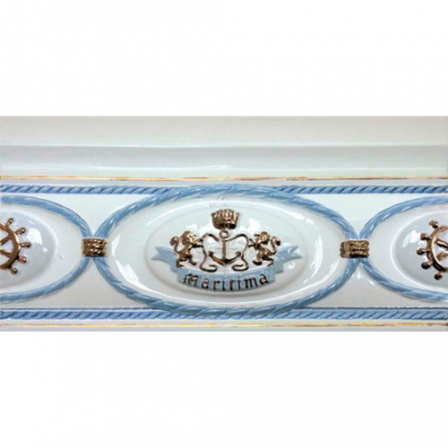 Бордюр Maritima Ceramics Rumbo Cenefa Aire 15x30 см