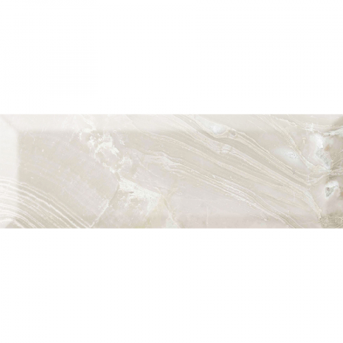 Плитка Monopole Ceramica Petra Silver Brillo Bisel 10x30 см