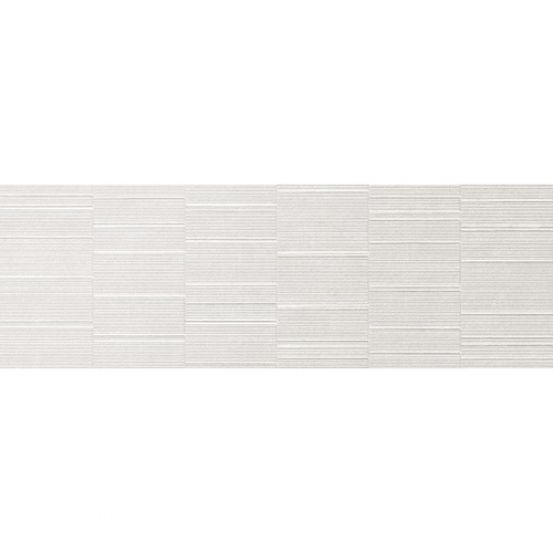 Плитка IBERO Cromat One Pattern White Rec-Bis B112 40x120 см