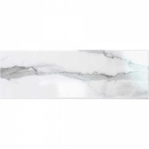 Плитка Monopole Ceramica Angelina Bianco Brillo LIiso 10x30 см