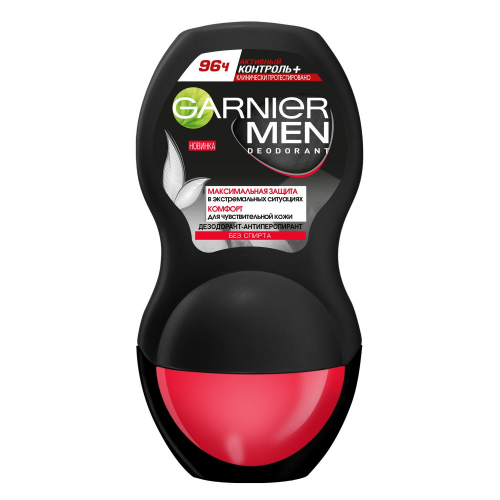 Антиперспирант Garnier Mineral Men Активный контроль+ 96 ч 50 мл