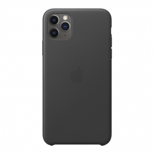 Чехол для смартфона Apple iPhone 11 Pro Leather Case, черный