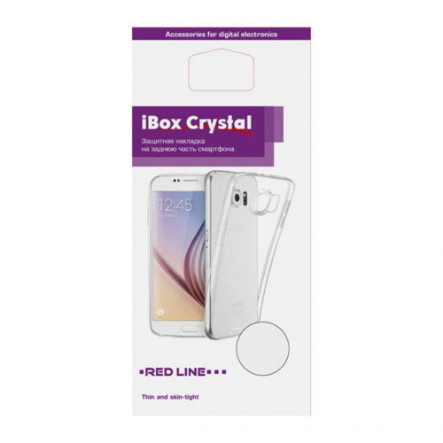 Чехол Red Line iBox Crystal для Apple iPhone 6/6S, прозрачный