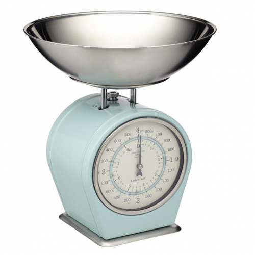 Весы кухонные Kitchen Craft Living Nostalgia blue