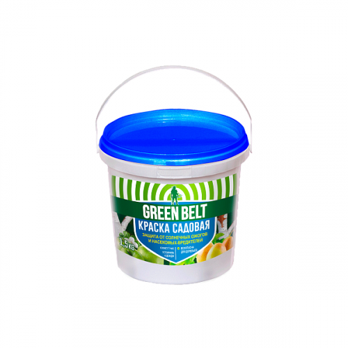 Краска садовая акриловая Green Belt 1,5 кг