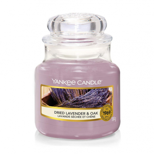 Аромасвеча в малой банке Yankee Candle Садовая лаванда 104 г