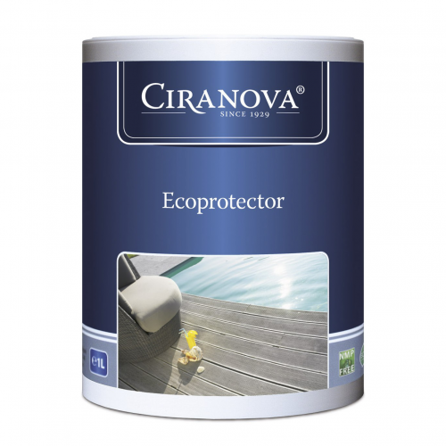 Защитный состав на водной основе Ciranova Ecoprotector серый 2,5 л