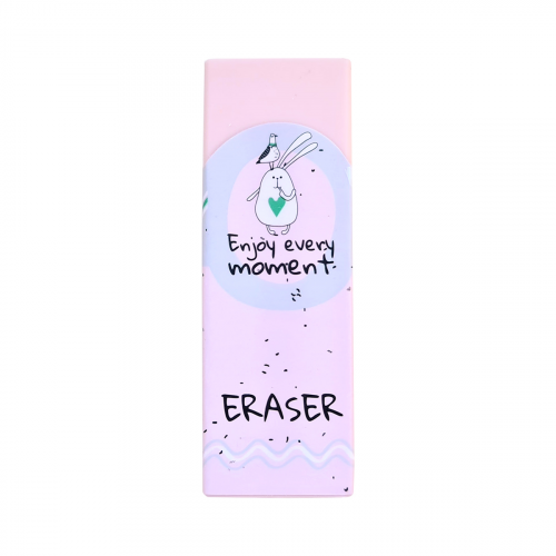 Ластик Be Smart Bunny прямоугольный розовый 6x2x1 см