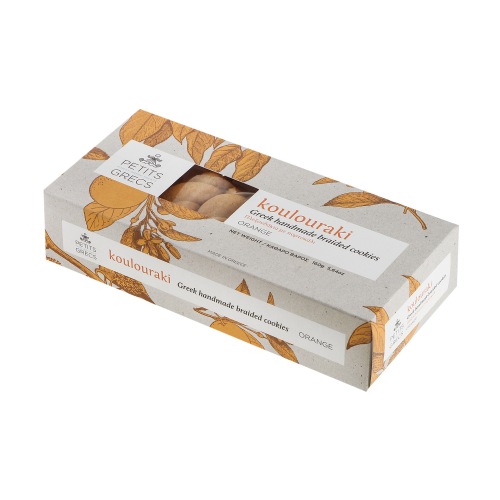 Кулураки Petits Grecs с апельсином 160 г