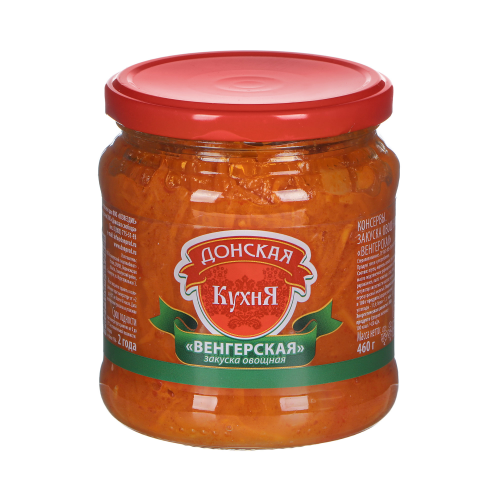 Закуска Донская Кухня Венгерская овощная 460 г
