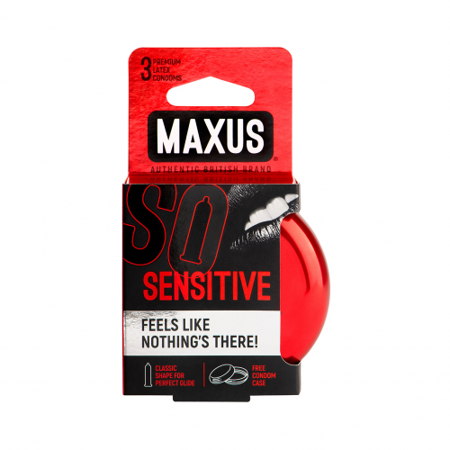 Презервативы Maxus Sensitive ультратонкие 3 шт