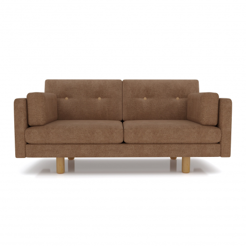 Диван AS Изабелла м 167x80x83 коричневый