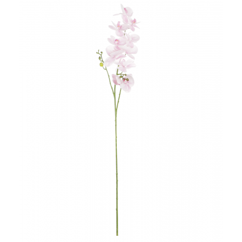 Цветок искусственный Dpi Орхидея бело-розовая 120 см