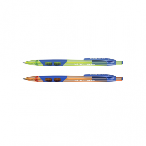 Ручка шариковая автоматическая Erich Krause XR-30 Spring синий
