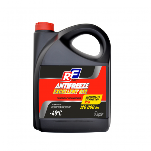 Антифриз Ruseff excellent g12 красный» 5 кг