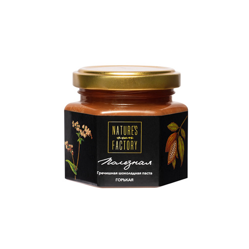 Гречишная шоколадная паста Nature's own Factory Natfact горькая 120 г