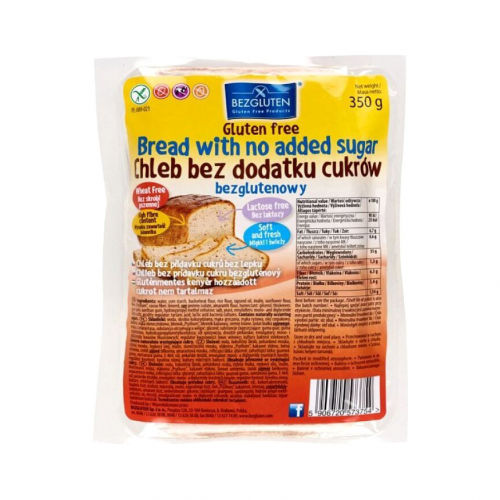 Хлеб Bezgluten без сахара 350 г