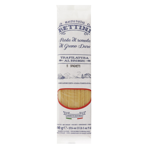 Паста Bettini Spaghetti al Bronzo 500 г