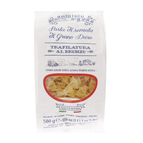 Паста Bettini Farfalle al Bronzo 500 г