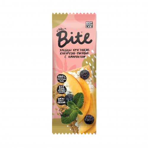Хлебцы Bite кукурузно-рисовые с амарантом 30 г