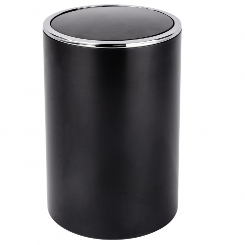 Ведро мусорное Wenko sanitary bin inc черное 19х19х26 см 5л
