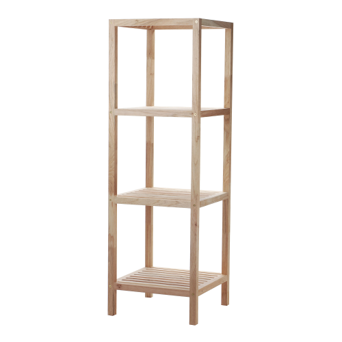 Стеллаж 4-х уровневый Wenko sanitary norvey 36х36х112 см