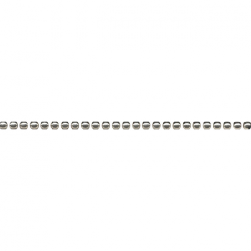 Бордюр Kerama Marazzi Карандаш Бисер платина 20x0,6 см POD016