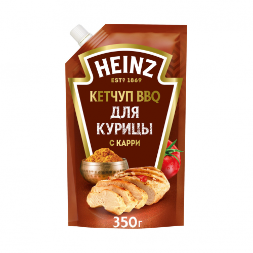 Кетчуп Heinz BBQ для курицы с карри 350 г