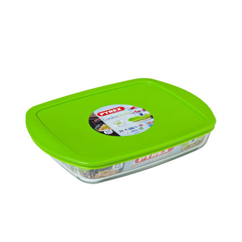 Форма с крышкой Pyrex Cook&Store 28x20 см