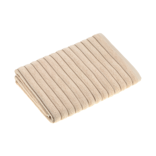 Полотенце махровое Bahar 100х150см ring beige